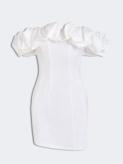 StilloStore™ | Off-Shoulder Ruffle Mini Dress